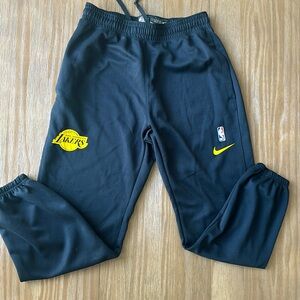 Lakers Nike Dri-Fit sweatpants joggers - size M